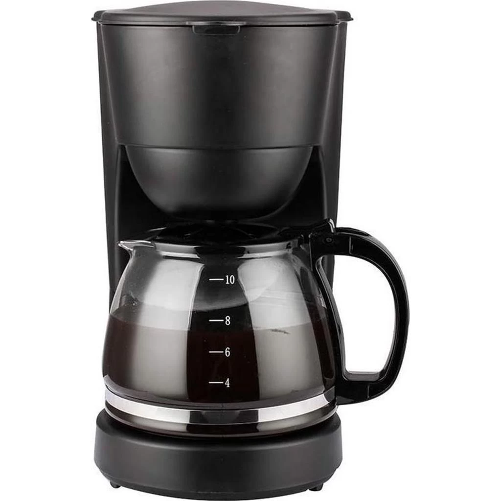 Koffiezetapparaat 1,25L Zwart 750W 1 Koffiezetapparaat 1,25L Zwart 750W