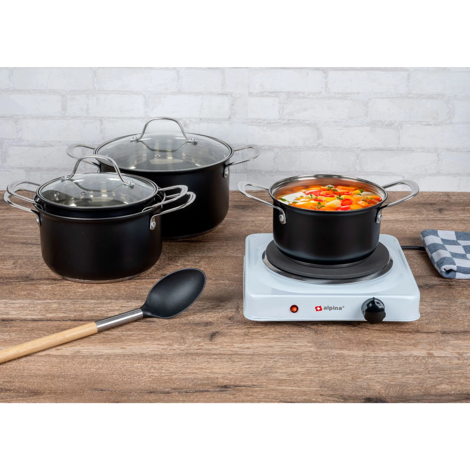 Alpina Kookplaat 1500W 5 Alpina Kookplaat 1500W - Afbeelding 5