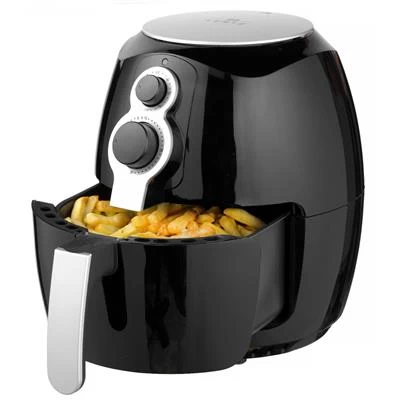 Lentz Airfryer 29024 3.6L 1400W Zwart 2 Lentz Airfryer 29024 3.6L 1400W Zwart - Afbeelding 2