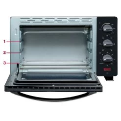 Inventum Oven OV207B 20 L 1380W Zwart -Keukenwinkel 210 2270 6 1 1