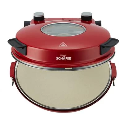 Schäfer Pizzaoven 20315 32 Cm Rood 2 Schäfer Pizzaoven 20315 32 Cm Rood - Afbeelding 2