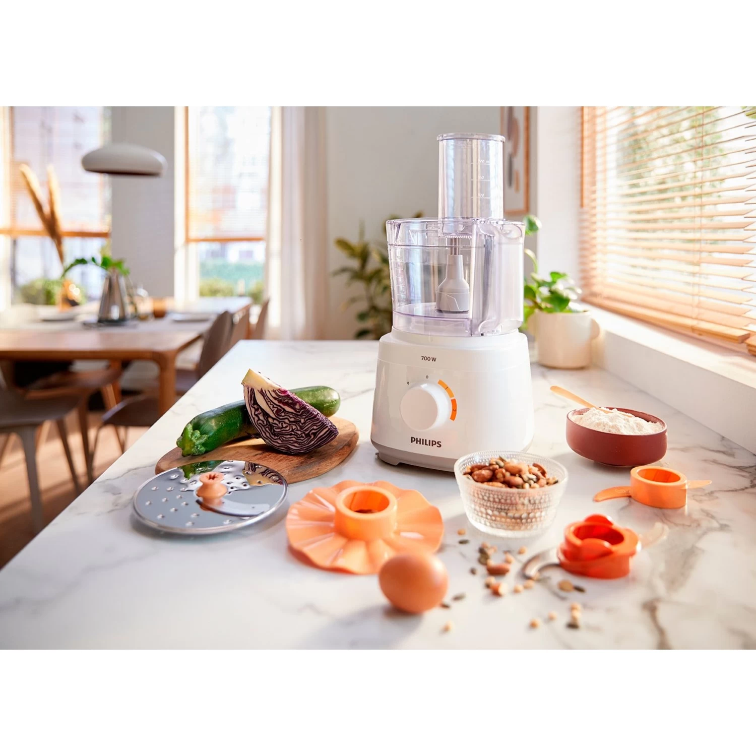 Philips Compacte Keukenmachine HR7310/00 Daily Wit 7 Philips Compacte Keukenmachine HR7310/00 Daily Wit - Afbeelding 7