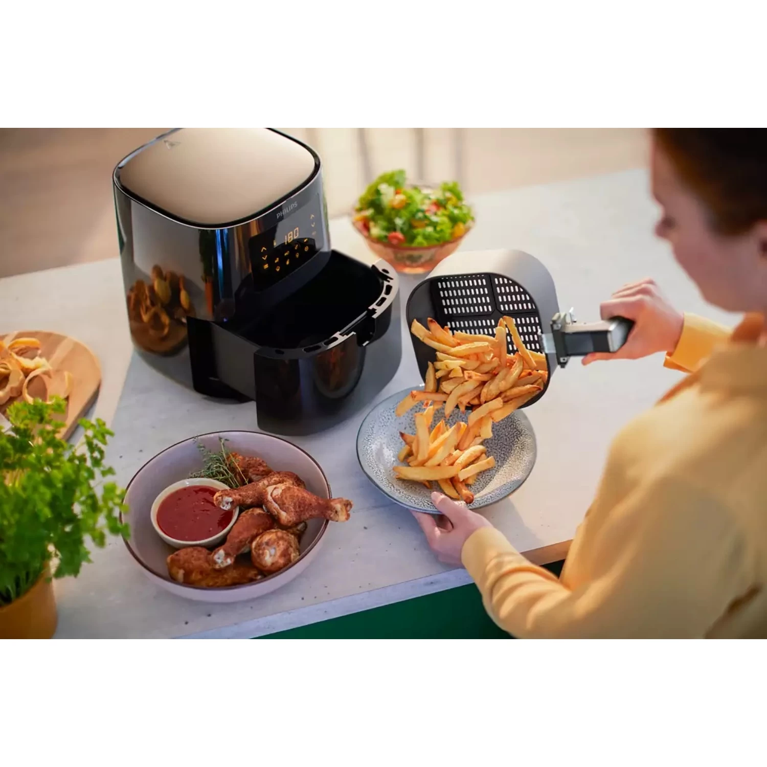 Philips Essential Airfryer HD9252/70 9 Philips Essential Airfryer HD9252/70 - Afbeelding 9