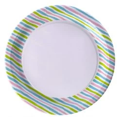 Borden Stripes Multi 22 Cm 10 Stuks -Keukenwinkel 5a8e4b565705cf2f87287c89b57e1a36