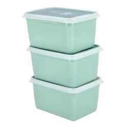 Alaska 3 Diepvriesdozen Rechthoekig 1.00 L -Keukenwinkel 85fbb6a5b99d935fb71eea5a0f6c3d4f