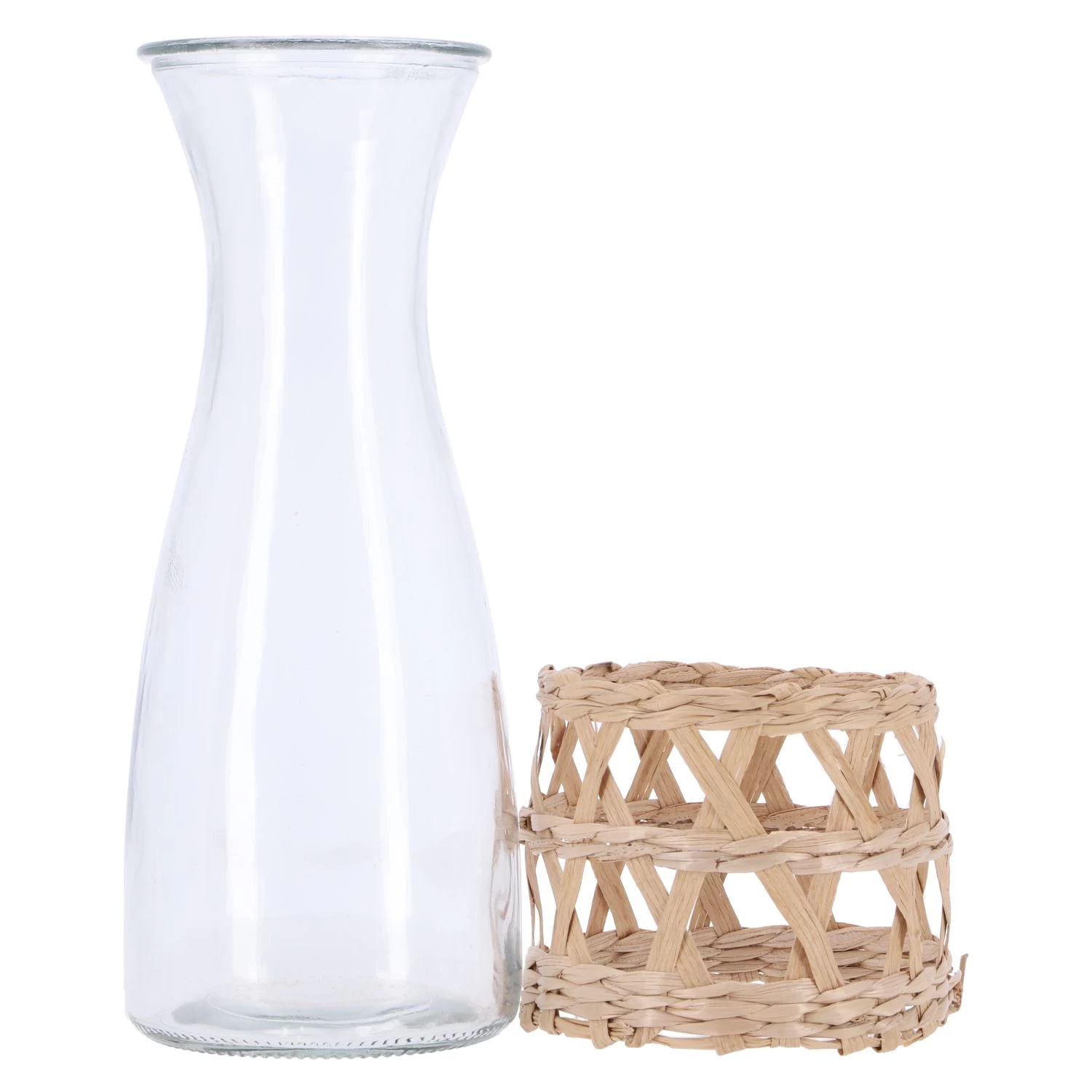 Merkloos Karaf Met Rattan 1200 Ml 3 Merkloos Karaf Met Rattan 1200 Ml - Afbeelding 3