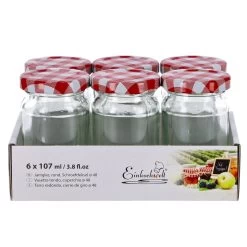 Weck Potjes 6 Stuks 107 Ml 9 Weck Potjes 6 Stuks 107 Ml -Keukenwinkel c6b5361fd0441452154ba12932d39230