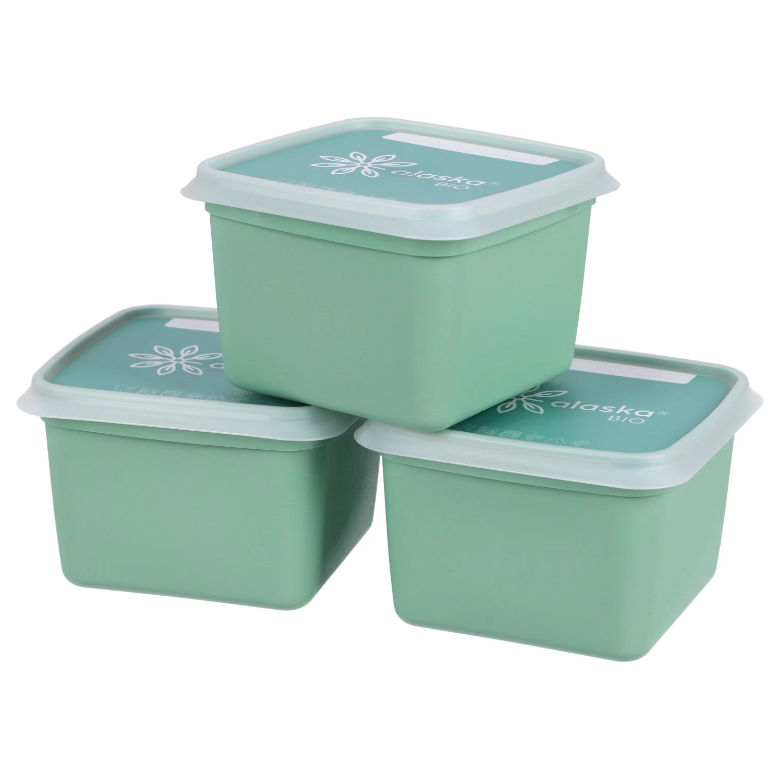 Alaska 3 Diepvriesdozen Vierkant 0.75 L 4 Alaska 3 Diepvriesdozen Vierkant 0.75 L - Afbeelding 4