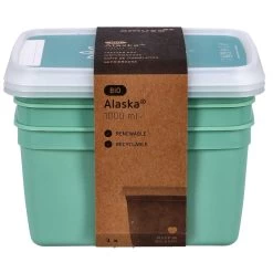 Alaska 3 Diepvriesdozen Rechthoekig 1.00 L -Keukenwinkel fc357023cf3750027c9db343fd1231dd